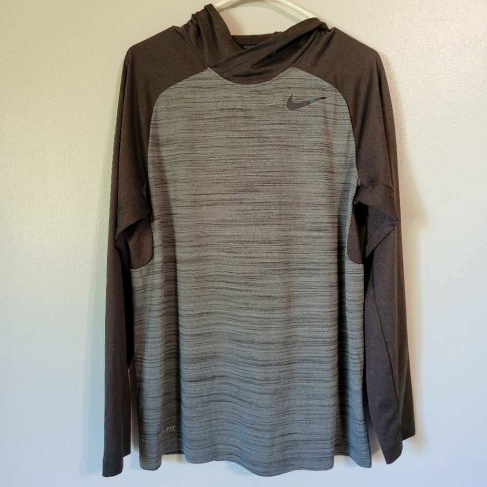 NIKE Dri Fit Tee Hoodie Men's